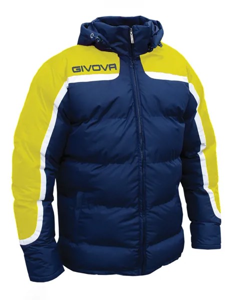 Зимняя куртка мужская Givova G010 желтая XL