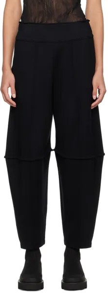 Черные заправленные брюки ISSEY MIYAKE
