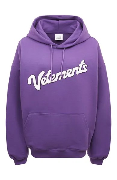 Хлопковое худи VETEMENTS