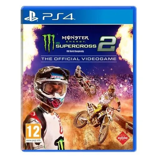 Игра для PlayStation 4 Monster Energy Supercross - The Official Videogame 2, английский язык