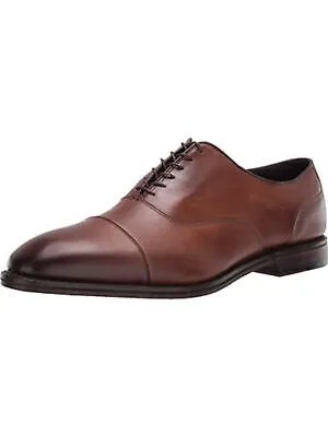 ALLEN EDMONDS Мужские кожаные оксфорды коричневого цвета Bond Cap Toe Block Toe 7.5