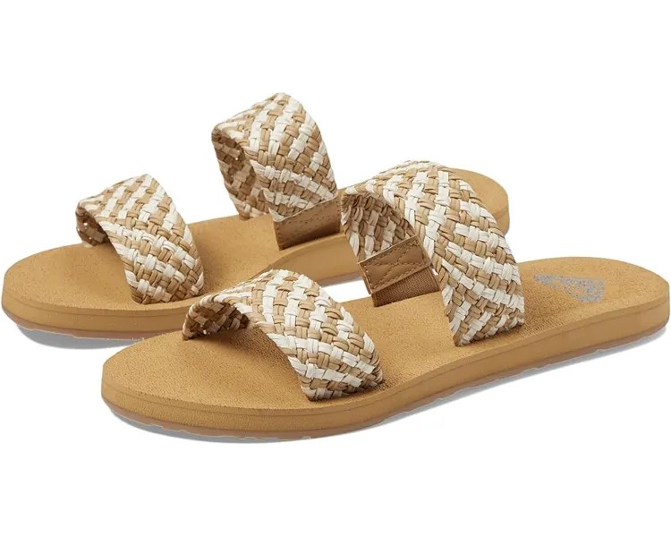 Сандалии Roxy Porto Slide, цвет Natural