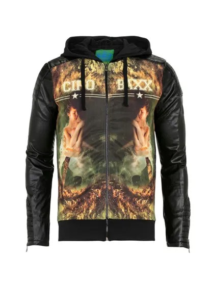 Межсезонная куртка Cipo & Baxx Divine, смешанные цвета/черный