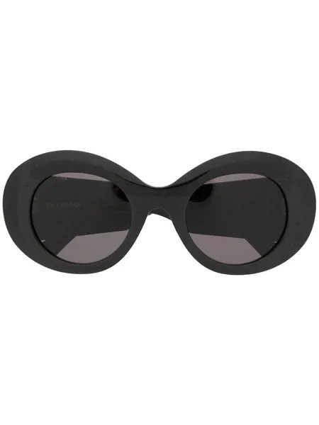 Balenciaga Eyewear солнцезащитные очки в круглой оправе