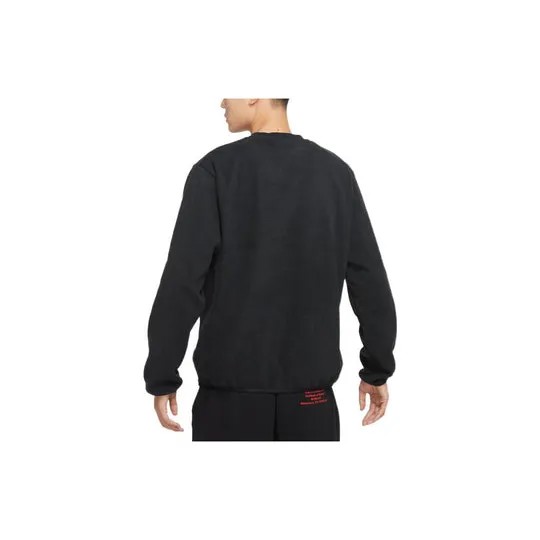 Худи Nike NSW fleece logo sweatshirt 'Black' DQ4889-010, черный