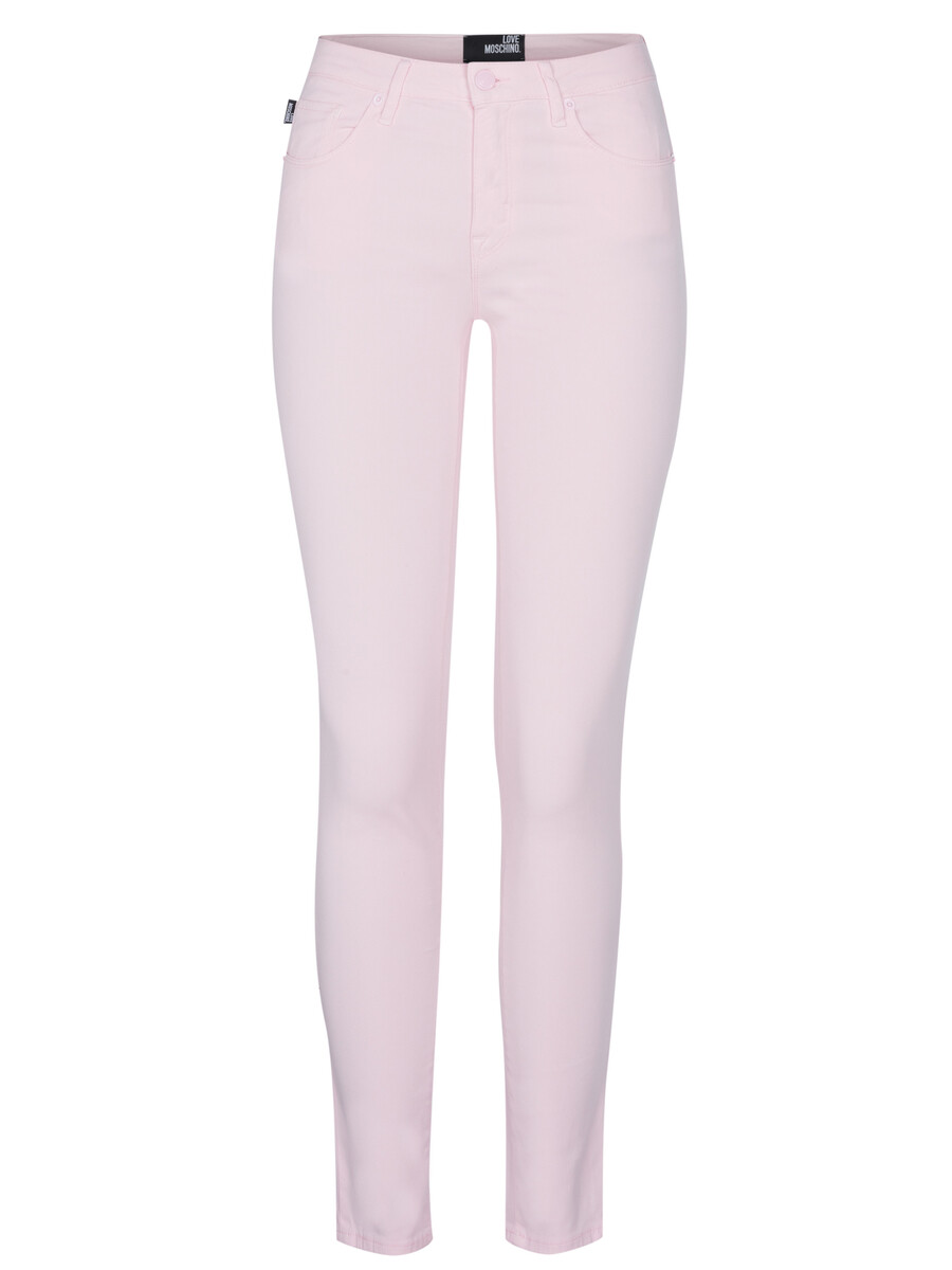 Брюки Love Moschino, розовый