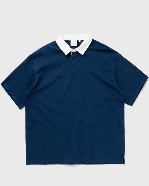 Поло Daily Paper Shield Ss Polo T-Shirt, цвет pageant blue