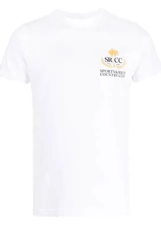 Sporty & Rich футболка с логотипом