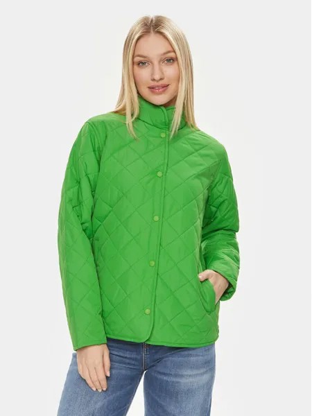 Переходная куртка свободного кроя Fransa, зеленый