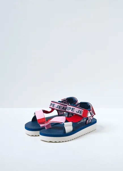 Детские сандалии Pepe Jeans London (POOL MULTI GIRL s_PGS90178), розовые