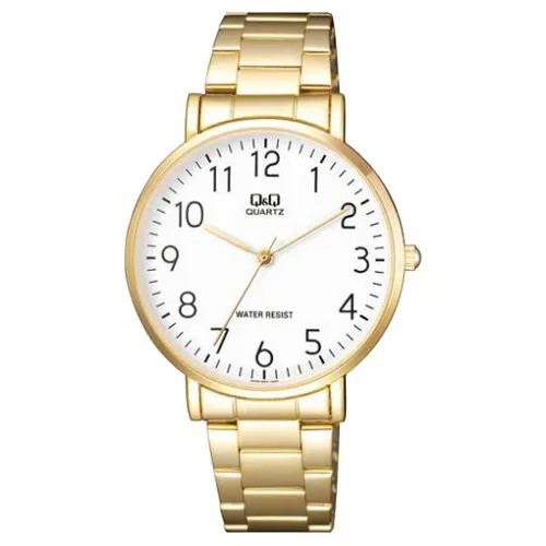 Наручные часы Q&Q Q978-004, золотой, белый