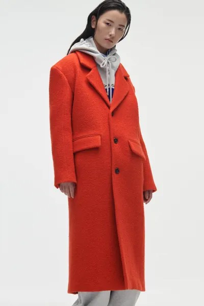 Пальто женское ZARA 02010840 оранжевое M (доставка из-за рубежа)
