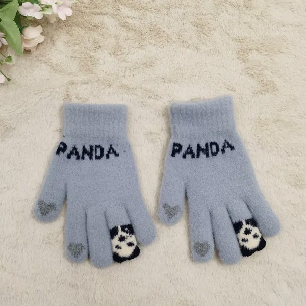 Перчатки с принтом панды сенсорный экран