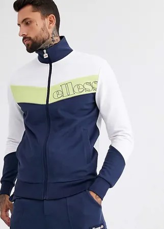 Темно-синяя олимпийка со светоотражающей отделкой ellesse Acqua эксклюзивно для ASOS-Темно-синий