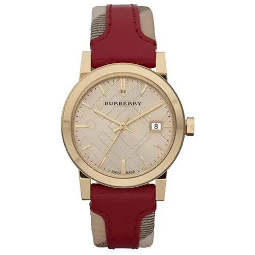 Наручные часы Burberry, бордовый