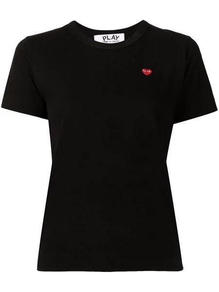 Comme Des Garçons Play logo-print cotton T-shirt