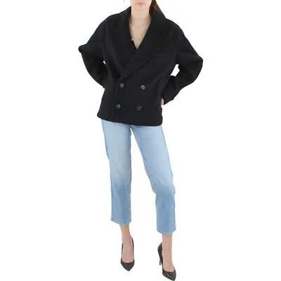 Женское короткое шерстяное пальто Polo Ralph Lauren из смесовой шерсти, верхняя одежда BHFO 4566