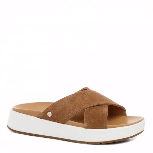 Сланцы женские UGG коричневые