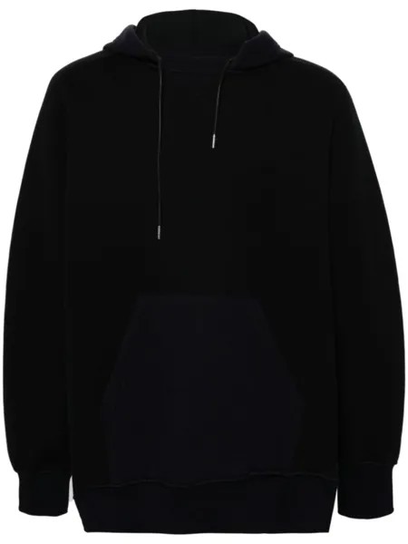 Sacai худи Sponge с кулиской, черный