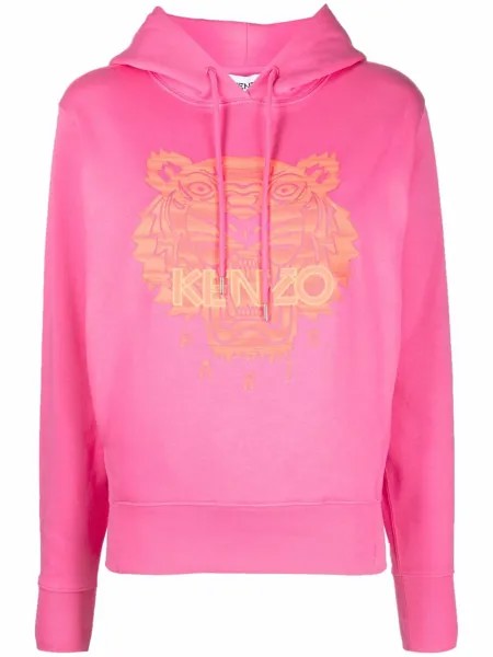 Kenzo худи с вышивкой Tiger