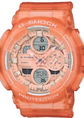 Японские наручные  женские часы Casio GMA-S140NC-5A1ER. Коллекция G-Shock