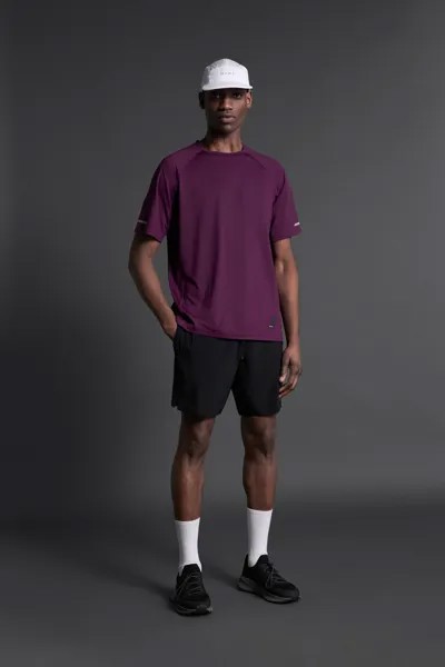 Тренировочная футболка ZARA, фиолетовый