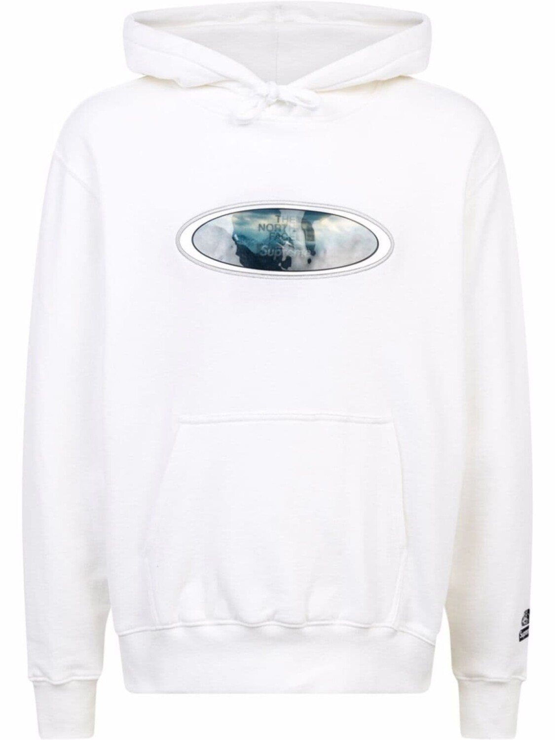 Худи Lenticular Mountains из коллаборации с TNF Supreme, белый