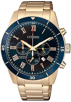 Японские наручные  мужские часы Citizen AN8169-58L. Коллекция Chronograph