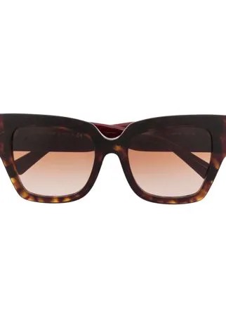 Valentino Eyewear солнцезащитные очки Maxi VLogo
