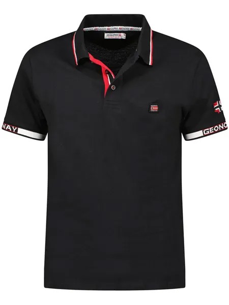 Поло Geographical Norway Kauge, черный