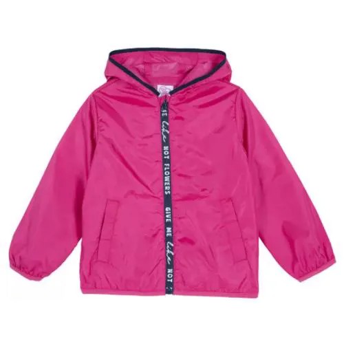 Куртка Chicco для девочек, на молнии, размер 098, цвет фуксия