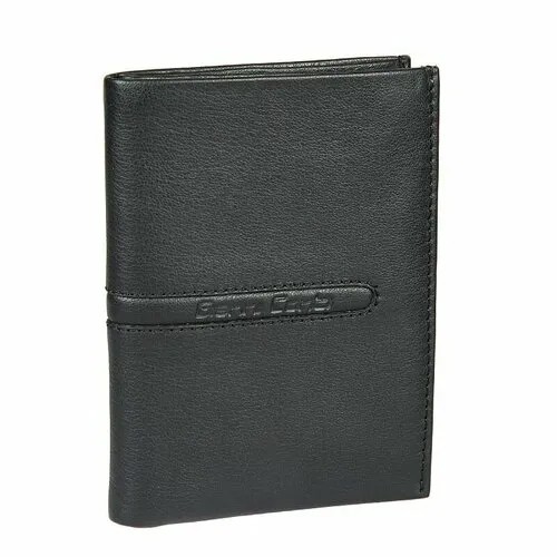 Портмоне Gianni Conti 587479 black-grey, фактура гладкая, черный, серый