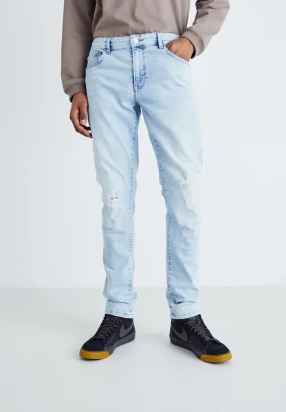 Джинсы приталенного кроя ONSLOOM ONE Only & Sons, цвет light blue denim