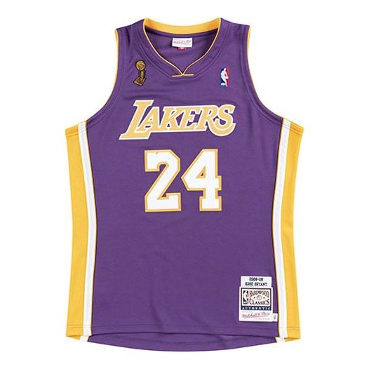 Майка Mitchell & Ness NBA Authentic Jersey 'Los Angeles Lakers - Kobe Bryant 2008-09', фиолетовый