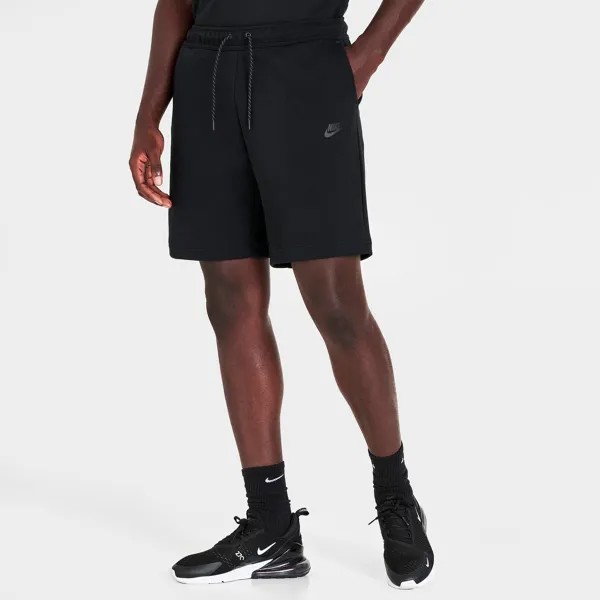 Мужские шорты Nike Sportswear Tech Fleece, черный