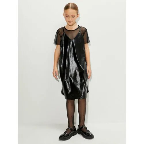 Платье Acoola, размер 164, серебряный