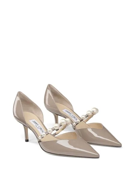 Jimmy Choo туфли Aurelie 65, нейтральный цвет