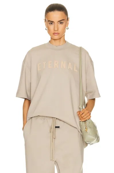 Футболка Fear Of God Eternal, цвет dusty beige