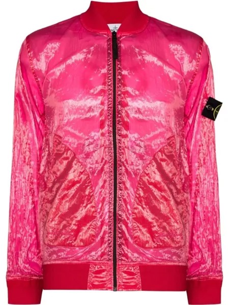 Stone Island легкий бомбер, розовый