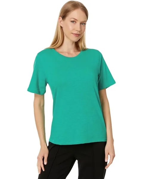 Футболка Eileen Fisher Crew Neck, цвет Seastar