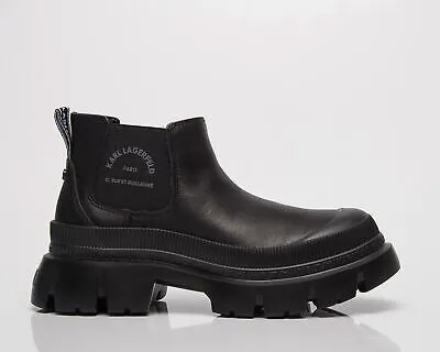 Karl Lagerfeld Wmns Trekka Max Short Gore Boots Женщины черный