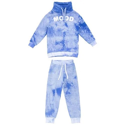 Костюм для девочки Nikastyle 7т12621.2 (голубой, размер 104)