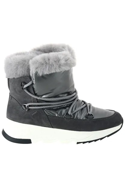 Дутики женские GEOX 132429 серые 37 EU