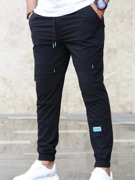 Спортивные брюки мужские sport6 черные S
