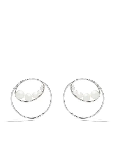 TASAKI серьги Nacreous из белого золота с жемчугом