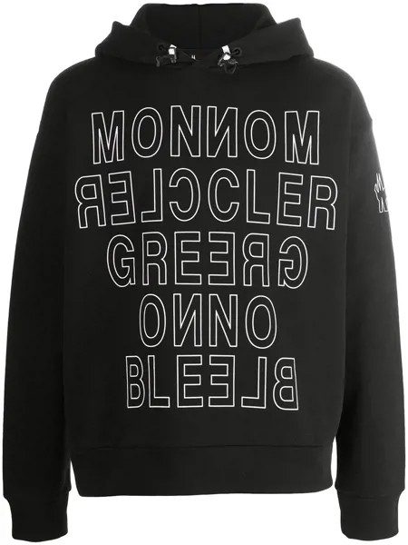 Moncler Grenoble худи с логотипом