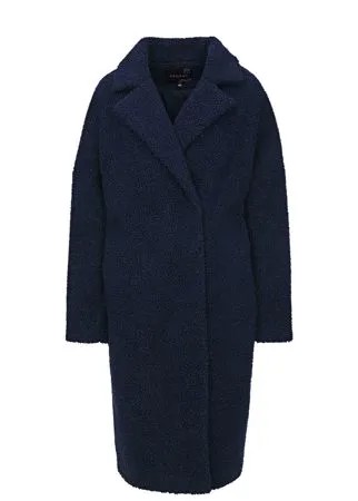 Пальто женское Argent VZU912418 синее 44 RU