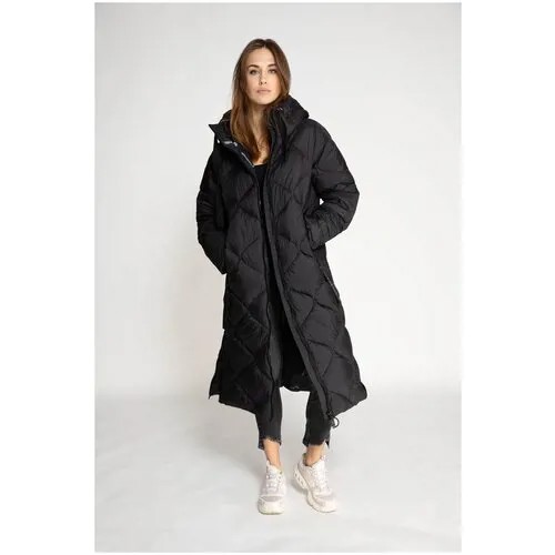 Пальто, Цвет Черный, Размер XL