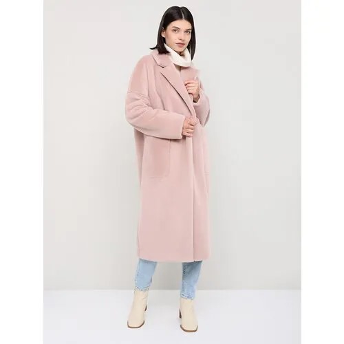 Пальто ALEF, размер 48, розовый