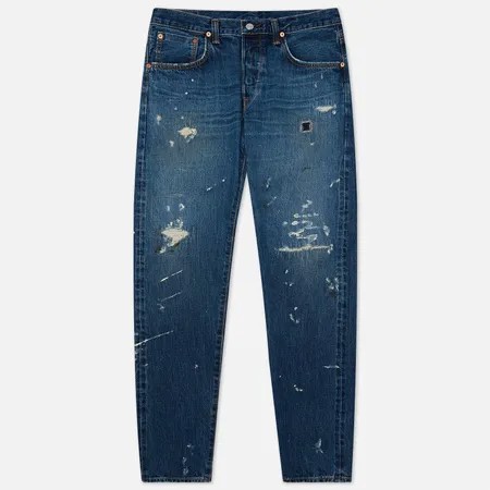 Мужские джинсы Edwin Regular Tapered Dark Pure Indigo Rainbow Selvage 13.5 Oz, цвет синий, размер 32/32